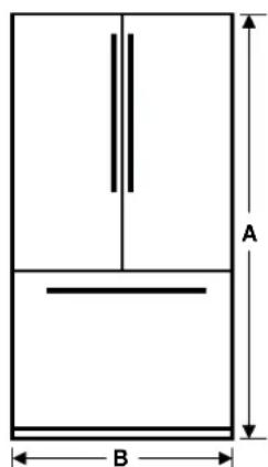 GE GBE21DSKSS - APPLIANCE DIMENSIONS - 5