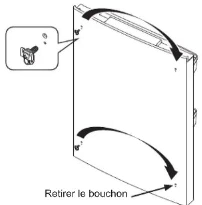 GE GBE21DSKSS - Transférer les fixations de montage de la poignée - 1