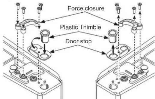 GE GBE21DSKSS - REINSTALL FRESH FOOD DOOR - 1