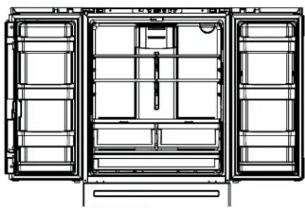 GE GBE21DSKSS - Ensemble sugerido del refrigerador (cont.) - 7