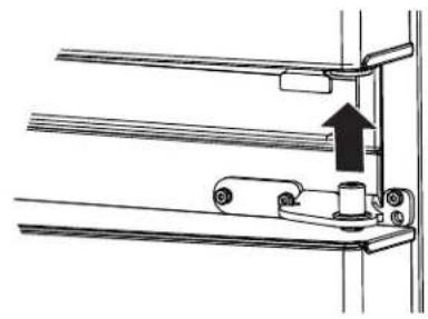 GE GBE21DSKSS - REMOVING LEFT DOOR (cont.) - 4