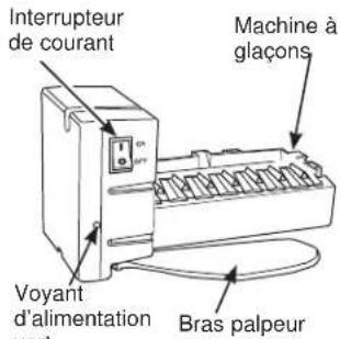 GE GBE21DSKSS - Machine à glaçons automatique (certains modèles) - 1