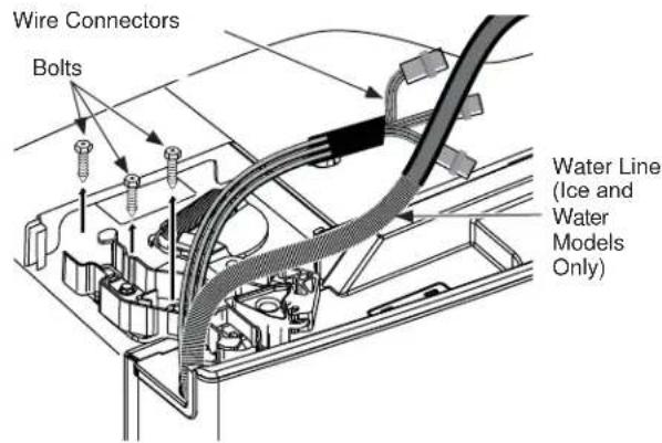 GE GBE21DSKSS - REHANGING THE LEFT DOOR (Cont.) - 1