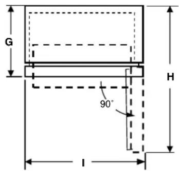 GE GBE21DSKSS - APPLIANCE DIMENSIONS - 4