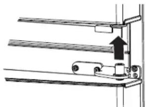 GE GBE21DSKSS - REMOVING RIGHT DOOR - 2
