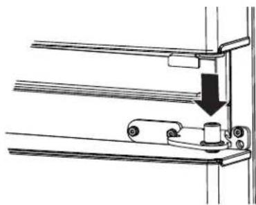 GE GBE21DSKSS - REHANGING THE RIGHT DOOR - 1