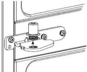 GE GBE21DSKSS - REMOVING CENTER HINGES AND BRACKETS - 1