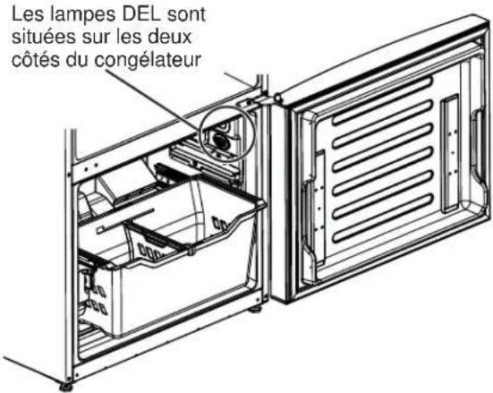GE GBE21DSKSS - Tablette et PANIER du congélateur - 2