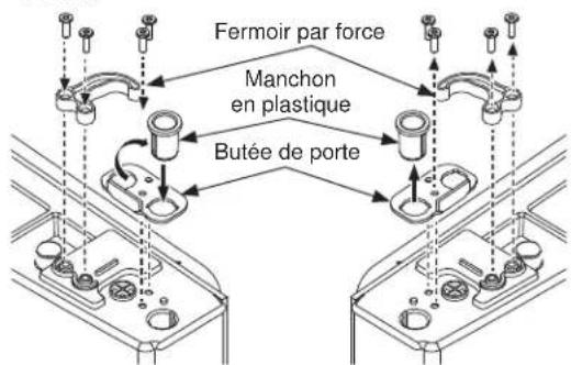 GE GBE21DSKSS - Réinstaller la porte du compartiment réfrigérateur - 1