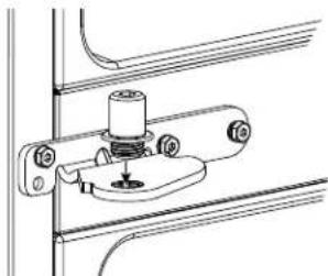 GE GBE21DSKSS - REINSTALL FREEZER DOOR - 3