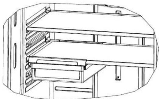 GE GBE21DSKSS - Floating Snack Pan (on some models) - 1
