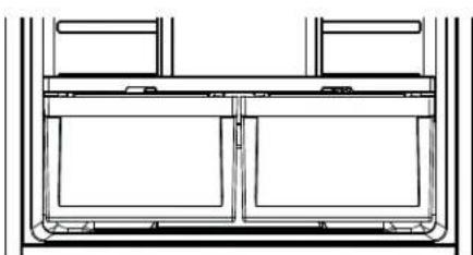 GE GBE21DSKSS - Para retiring la cajon: - 1