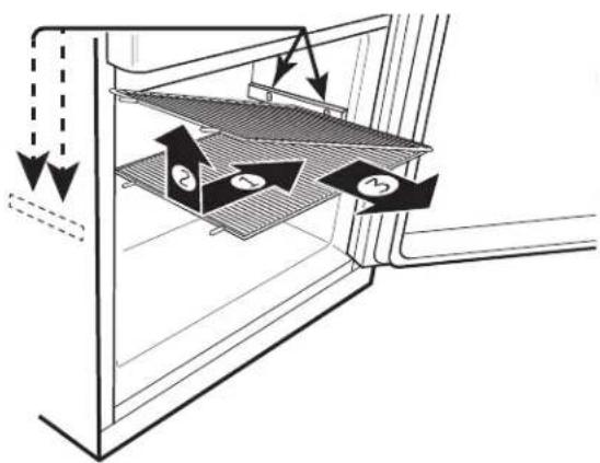 GE GBE21DSKSS - Retiro del Estante Fijo - 1