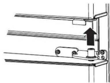 GE GBE21DSKSS - Enlèvement de la porte GAUCHE (suite) - 4