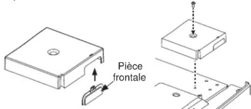 GE GBE21DSKSS - Reinstaller la porte compartiment réfrigérateur (suite) - 1