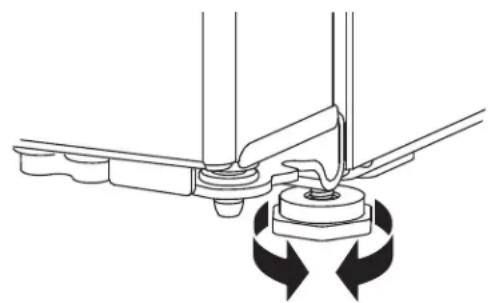 GE GBE21DSKSS - PUT THE REFRIGERATOR IN PLACE - 1