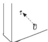 GE GBE21DSKSS - Installer l'ecussion du LOGO - 2