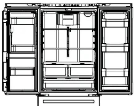 GE GBE21DSKSS - Refrigerator suggested assembly - 1