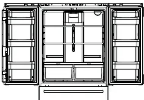 GE GBE21DSKSS - Ensemble sugerido del refrigerador (cont.) - 8