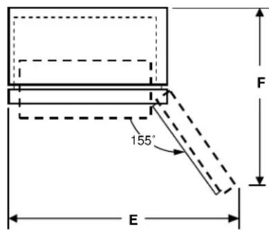 GE GBE21DSKSS - APPLIANCE DIMENSIONS - 3