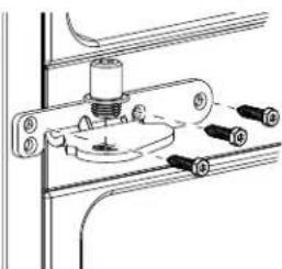 GE GBE21DSKSS - Enlever les PORTES du réfrigérateur (suite) - 2