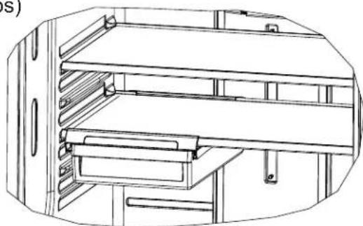 GE GBE21DSKSS - Cajón de Refrigerios Flotante (en algunos modelos) - 1
