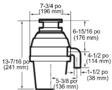 GE GFC530N - DIMENSIONS - 3