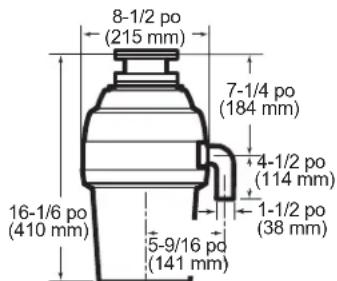 GE GFC530N - DIMENSIONS - 6