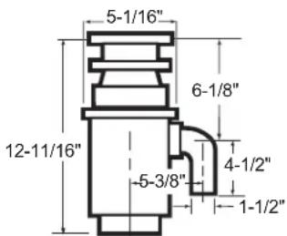 GE GFC530N - DIMENSIONS - 2