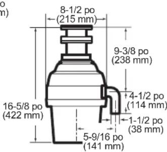 GE GFC530N - DIMENSIONS - 5