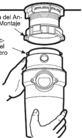 GE GFC530N - ADHESION A LA BRIDA DEL LAVABO - 1