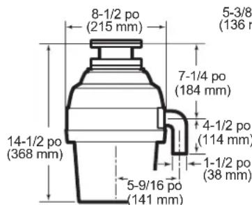 GE GFC530N - DIMENSIONS - 4