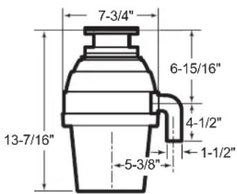 GE GFC530N - DIMENSIONES - 3
