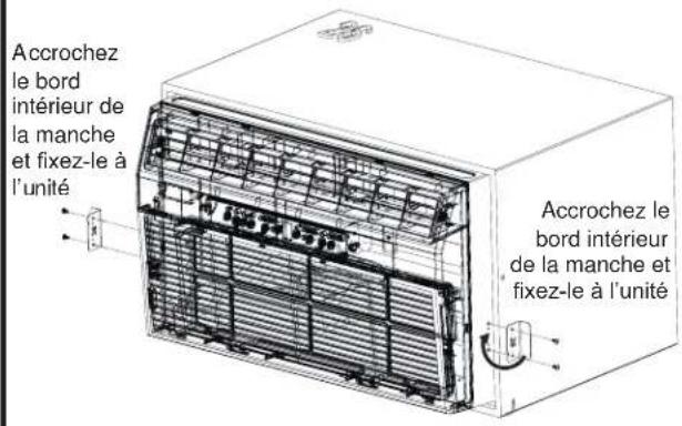 GE AJCM08AWH - Installation des supports de sécurité - 1
