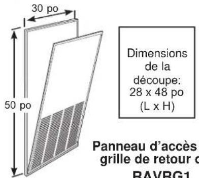 GE AZ91H09D5C - Système de conduits - 5