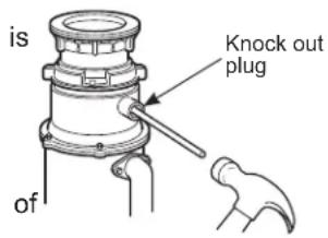 GE GFC1020N - KNOCK OUT PLUG - 1