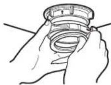 GE GFC1020N - Installation du COLLET d'evier - 1