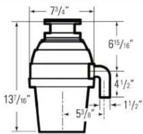 GE GFC535V - DIMENSIONS - 3
