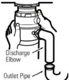 GE GFC535V - LINE UP WITH OUTLET PIPE - 1