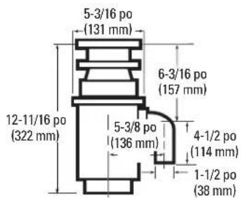 GE GFC535V - DIMENSIONS - 1
