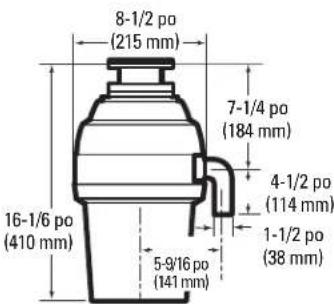GE GFC535V - DIMENSIONS - 6