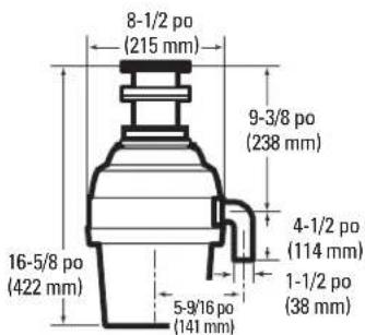GE GFC535V - DIMENSIONS - 5