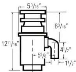 GE GFC535V - DIMENSIONES - 2