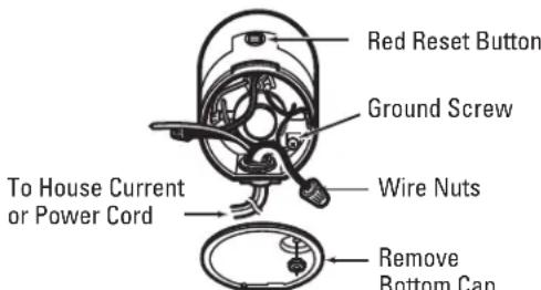GE GFC535V - Disposer Directly into the House Current: - 1
