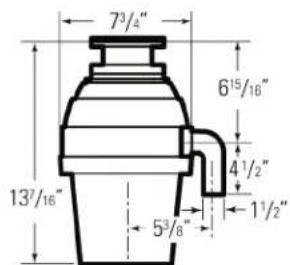 GE GFC535V - DIMENSIONES - 3