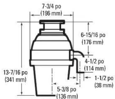 GE GFC535V - DIMENSIONS - 3