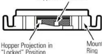 GE GFC535V - LOCK MOUNT RING - 2