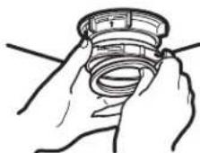 GE GFC535V - INSTALLATION DU COLLET D'EVIER - 3