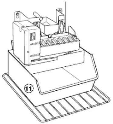 GE IM5SS - INSTALE LA CUBETA DE HIELOS - 1