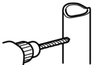 GE IM5SS - PERCEZ un TROU pour le robinet - 1